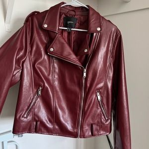 Forever 21 Women’s Faux Leather Jacket